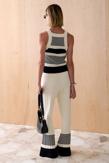 Sancia The Luma Knit Tank in Noir