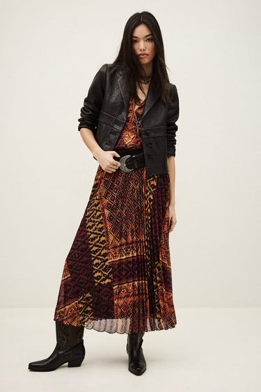 ba&sh Olgia Skirt in Rouge - Estilo Boutique