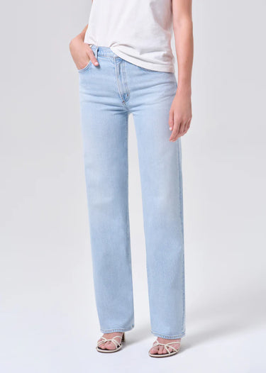 Agolde Harper Straight Jean (Weightless Stretch) In Flaunt