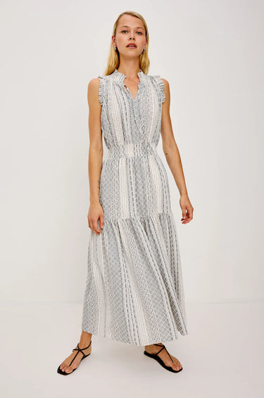 Rails Alessi Dress in Striped Eyelet