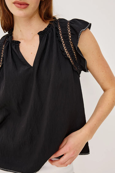 Rails Allea Top in Black