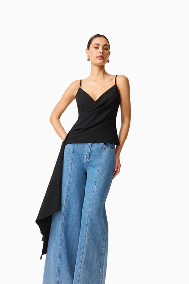 Curaae Opaline Top in Black