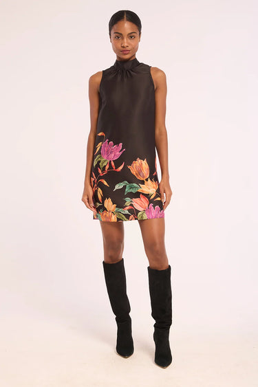 Misa Andie Dress in Flora Border