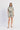 En Saison Holly Mini Dress in White Slate Blue