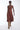 Karina Grimaldi Ariene Knit Dress in Cooper Cedar