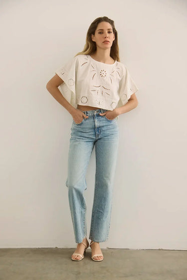 Hunter Bell Keira Top in White