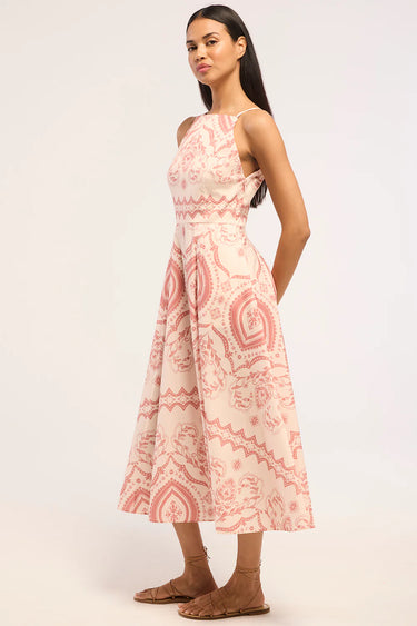 Misa Amity Dress in Terra Ceramic