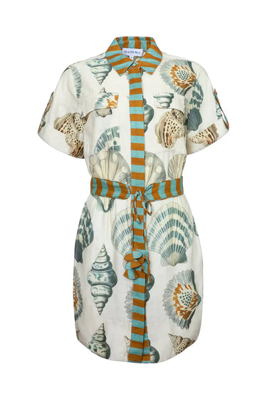 Hunter Bell Nicole Dress in Shell Print