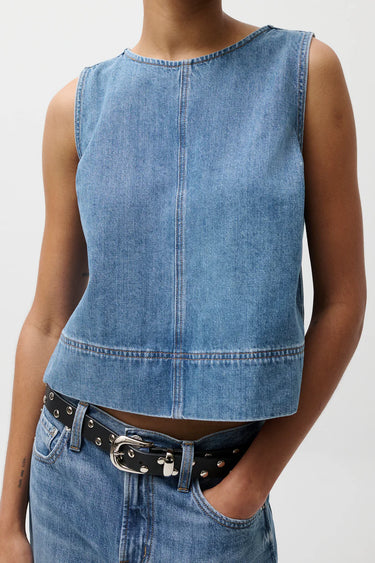 Pistola Rue Swing Shirt in Sail Away