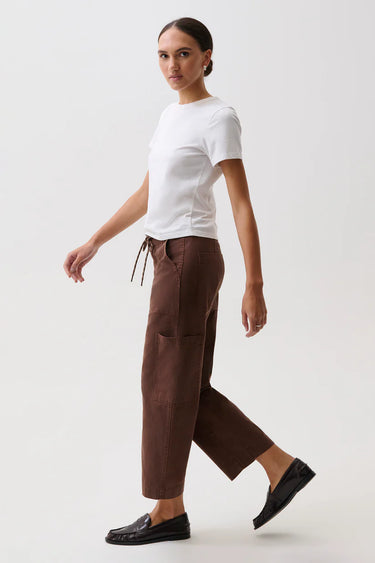 Pistola Sabrina Curved Utility Pants in Lindt