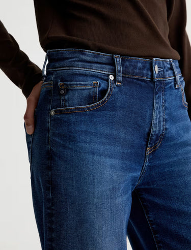 AG Saige Wide Leg Crop Jean in Hard Bop