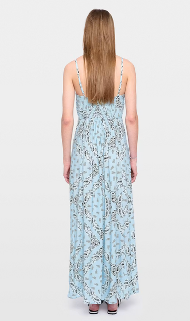 Zadig & Voltaire Rippie Dress in Bleu Oxford