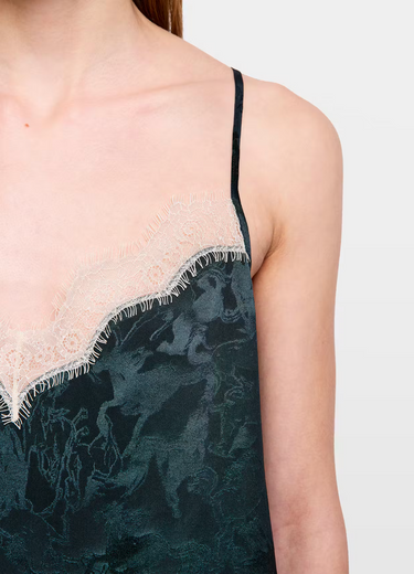Zadig & Voltaire Cespa Silk Camisole in Gloom