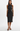 Lamarque Sonya Lace Trim Faux Leather Skirt in Black