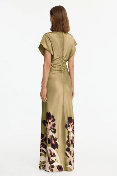 Acler Beckford Maxi Dress in Dusk Bulbs