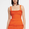 Acler Dartnell Mini Dress in Apricot - Estilo Boutique