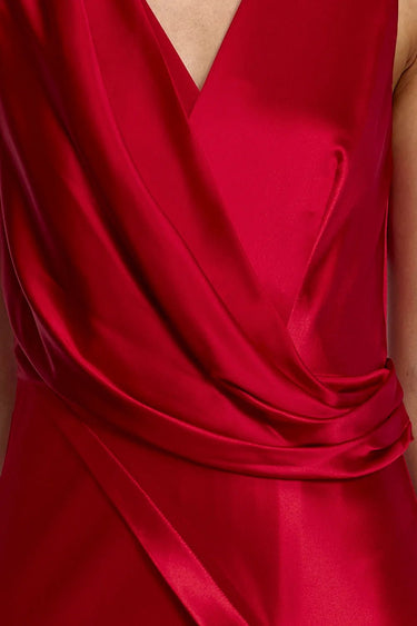 Acler Eastoncroft Maxi Dress in Garnet