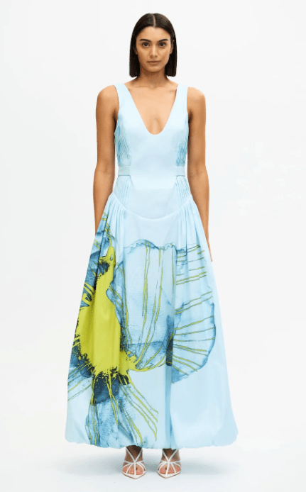 backless halter long dress Nyx Plunging Halter Maxi Dress