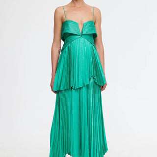 Acler Islington Midi Dress in Biscayne Green - Estilo Boutique