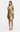 Acler Oakenzale Mini Dress in Gold