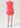 Agolde Beth Dress in Carnival Coral