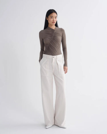 Agolde Low Curve Utility Jean Flyweight in Bone