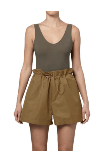 Agolde Tora Bodysuit in Grove - Estilo Boutique
