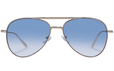 Aire Alpha Sunglasses in Bright Gold Blue Grad - Estilo Boutique