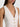 Alice + Olivia Donna Linen Vest in Off White