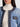 Alice + Olivia Landon Cropped Denim Jacket in Celine Vintage
