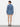 Alice + Olivia Rubi Denim Micro Skirt in Avery Blue