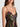 Alice + Olivia Tayla Mini Dress in Black Multi