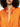 Alice + Olivia Willa Placket Top in Orange Blaze - Estilo Boutique