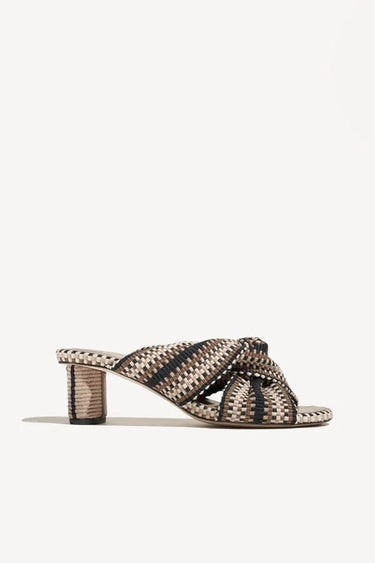 Amambaih Gilda Mule Heel in Sand - Estilo Boutique