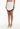 Amanda Uprichard Arlo Skirt in Ivory Black - Estilo Boutique