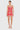 Amanda Uprichard Avani Skort Romper in Red Montana