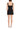 Amanda Uprichard Avellina Skort Romper in Black Ivory