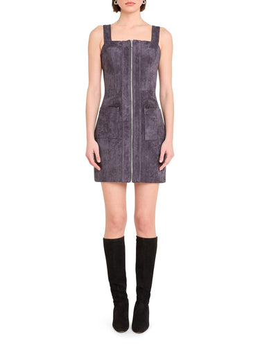 Amanda Uprichard Becker Dress in Graphite