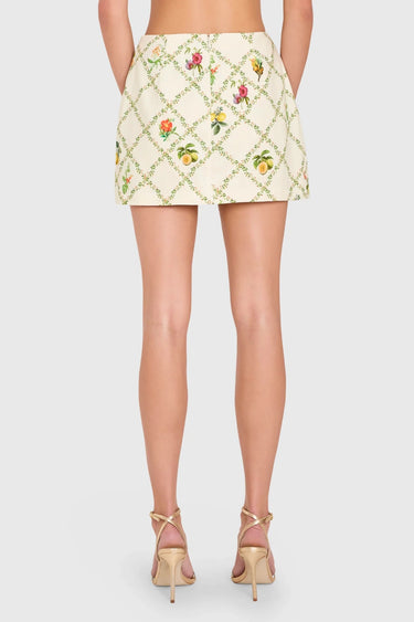 Amanda Uprichard Dale Skort in Trellis