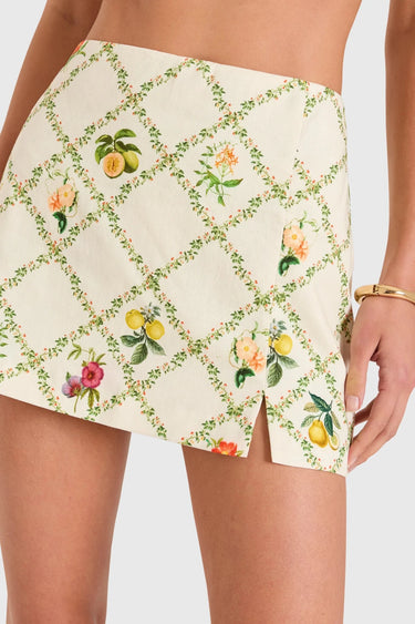 Amanda Uprichard Dale Skort in Trellis