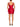 Amanda Uprichard Empire Dress in Scarlet