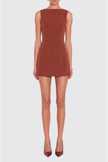 Amanda Uprichard Ines Romper in Harvest