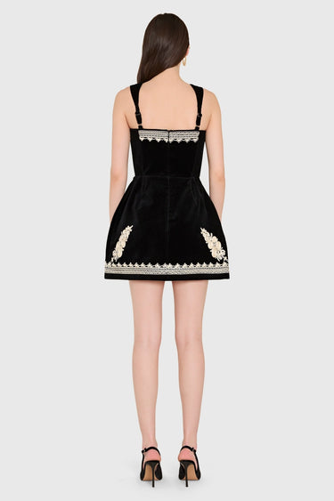 Amanda Uprichard Lottie Dress in Black
