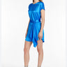 Amanda Uprichard Lucita Silk Dress in Blue Jay - Estilo Boutique