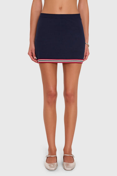 Amanda Uprichard Maia Skort in Navy