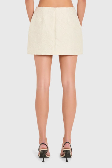 Amanda Uprichard Miles Skort in Chalk