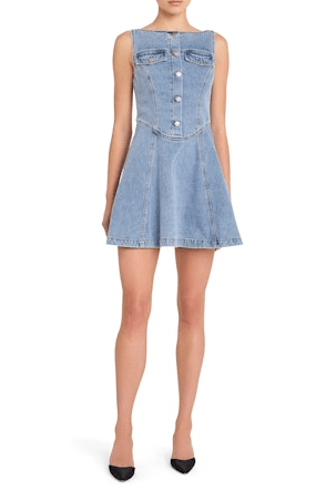 Amanda Uprichard Scorpio Dress in Destiny Wash