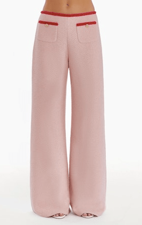 Amanda Uprichard Windsor Pants in Light Pink - Estilo Boutique