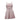 Ava & Yelly Tween Stretch Lace Emma Ruffle Dress in Light Pink