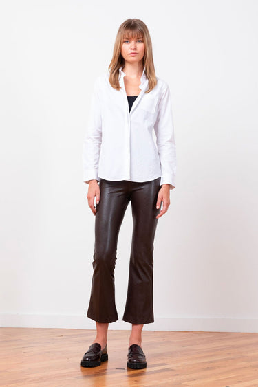 Avenue Montaigne Leo Pleather in Brown